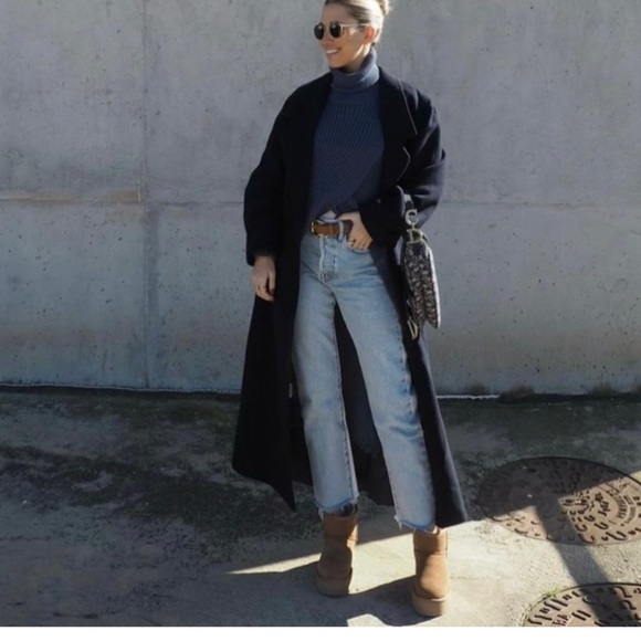 Zara Oversized Wool Blend Coat Size - Picture 7 of 16